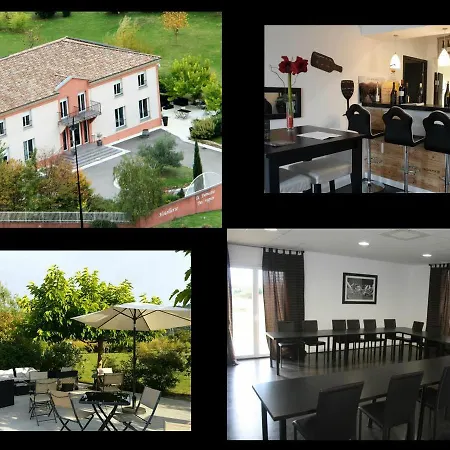 Le Domaine Des Vignes Lyon Sud Vienne 酒店 Ampuis